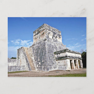 Jaguars tempel, Chichen Itza Vykort