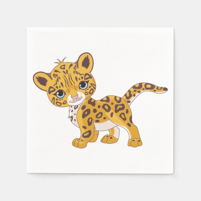 Jaguarunge Pappersservetter (Framsidan)