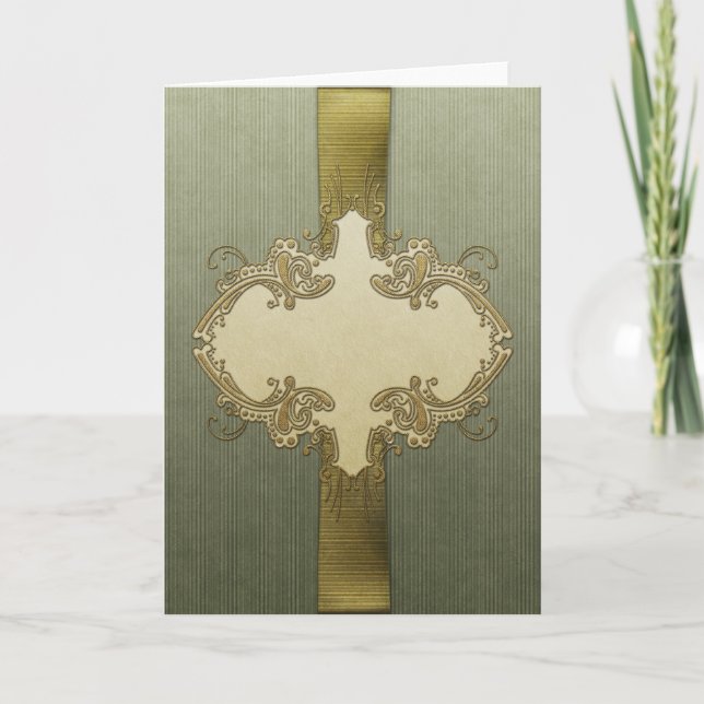 Jaguarwomans "bröllopmeddelande ", meddelande (Framsida)