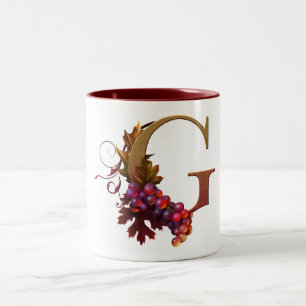 Jaguarwomans Monogrammed mugg "G " "för Ars