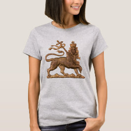 Jah Army Lejon of Judah Rastafari Girls Woman Shir Tröja