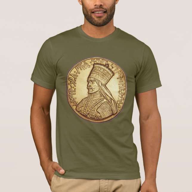 Jah Army - Rastafari - Haile Selassie - Shirt Tröja (Framsida)