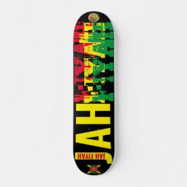 JAH FIYAH JMT 7 3/4-tums Skateboard Deck