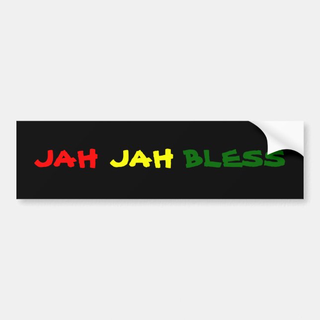 JAH JAH VÄLSIGNE BILDEKAL (Framsidan)