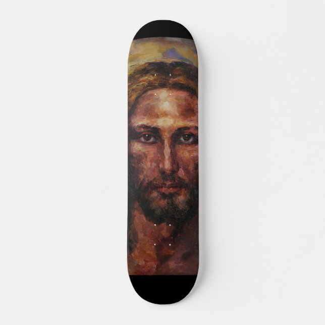 JAH JESUS OLD SCHOOL SKATEBOARD BRÄDA 18 CM (Framsida)