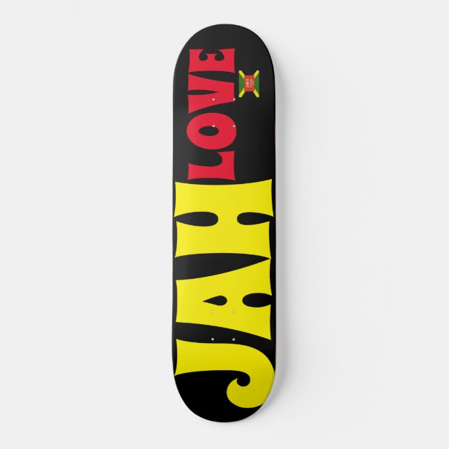 JAH KÄRLEK Skateboard (Framsida)