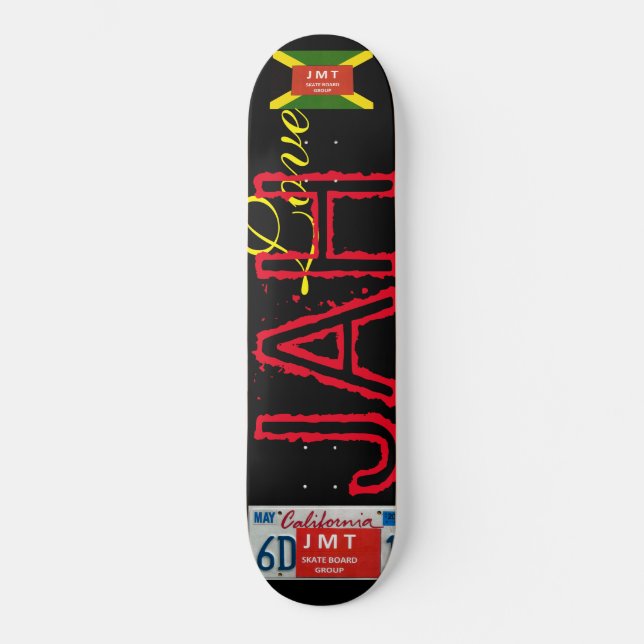 JAH KÄRLEK SKATEBOARDS / JMT USA (Framsida)