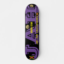 JAH KNOW STAR JMT 7 3/4-tums Skateboard Deck