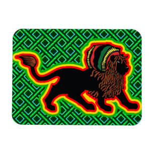 Jah Kung Rasta Lejon Magnet