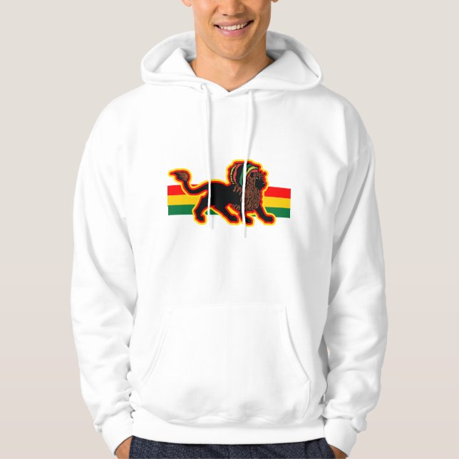 Jah kung sweatshirt med luva (Framsida)