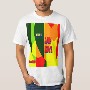 JAH LIVE/ RASTA T SHIRT