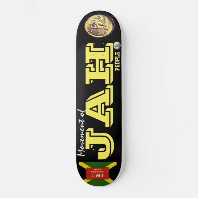 JAH MÄNNISKA Skateboard (Framsida)