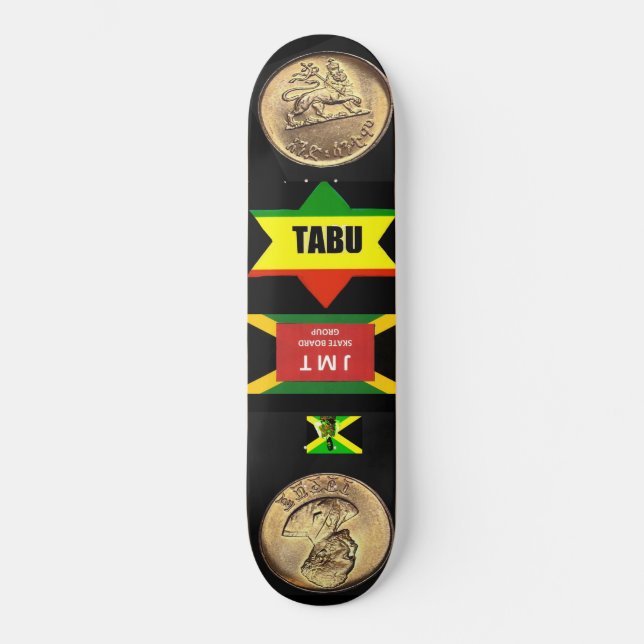 JAH RASTA Skateboard (Framsida)
