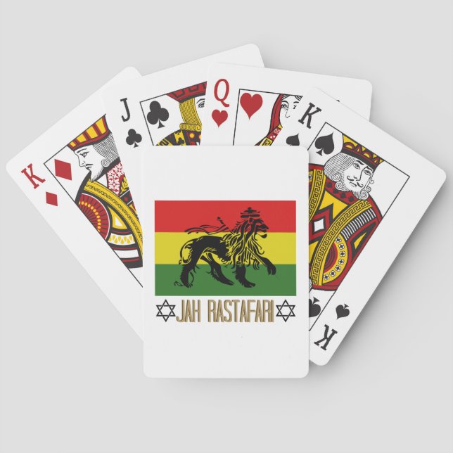 Jah Rastafari Casinokort (Baksidan)