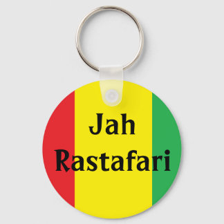 Jah Rastafari Design Rasta Keychain Nyckelring