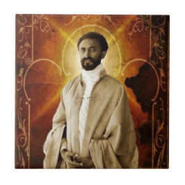 Jah Rastafari Haile Selassie Rasta Livity Roots  Kakelplatta