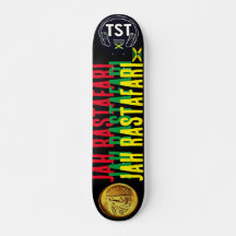 JAH RASTAFARI JMT 7 3/4-tums Skateboard Deck