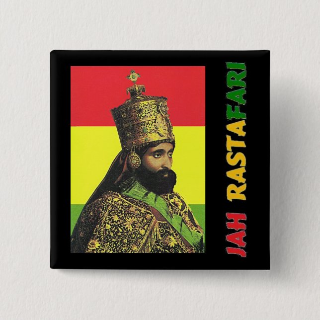 Jah Rastafari knäppas Knapp (Framsida)