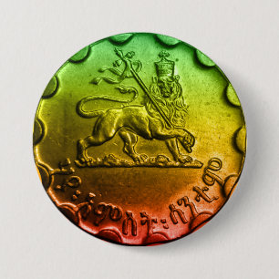 Jah Rastafari Lejon om Judah Stift Knapp