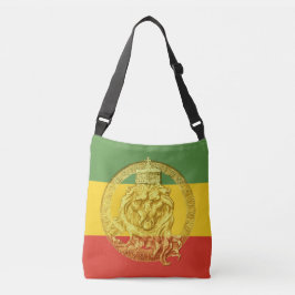 Jah Rastafari Lejonare om Judah Kor Body Bag Axelväska