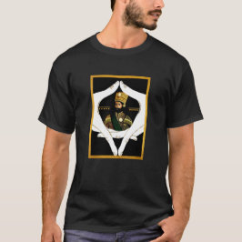 Jah Rastafari Rasta Reggae INI Haile Selassie  T Shirt