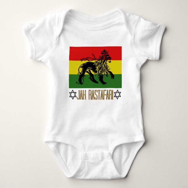 Jah Rastafari T Shirt (Framsida)