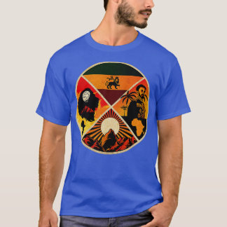 Jah Rastafari Zion Land T Shirt