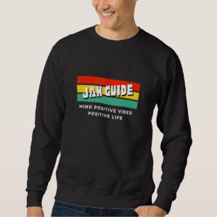 Jah Will Guide Rastafarian Roots Bless Up Rasta Lång Ärmad Tröja