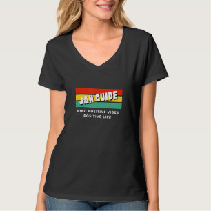 Jah Will Guide Rastafarian Roots Bless Up Rasta T Shirt