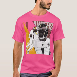 Jahan Dotson Football Papper Poster befälhavare 11 T Shirt