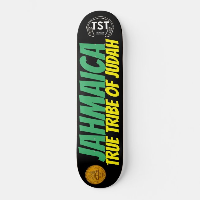 JAHMAICA SANNINGENS STAMM AV JUDAH Skateboard (Framsida)