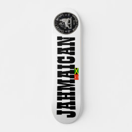 JAHMAICAN Skateboard, 7¾ tum Deck Mini Skateboard Bräda 18,5 Cm