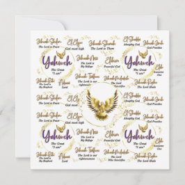 Jahve Gratulationskort Julkort