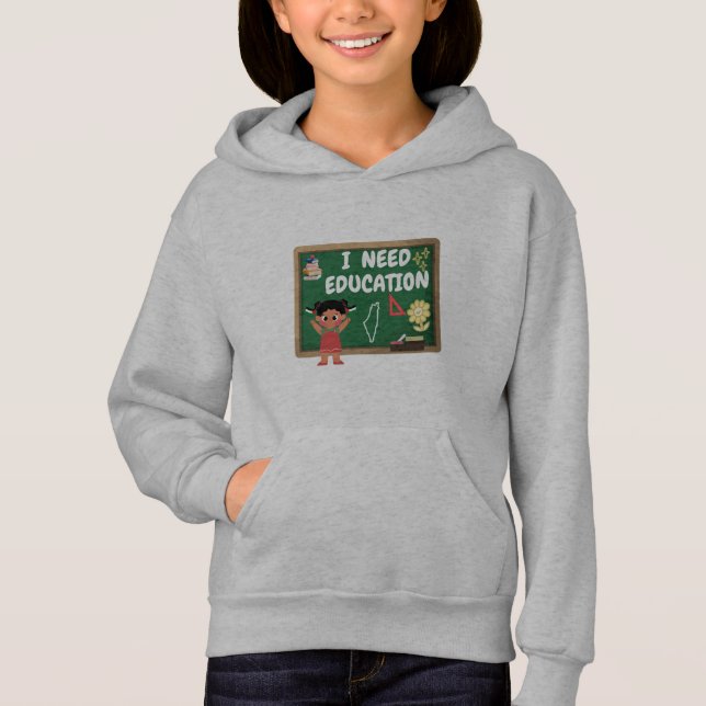 J'ai besoin d'éducation t shirt (Framsida)
