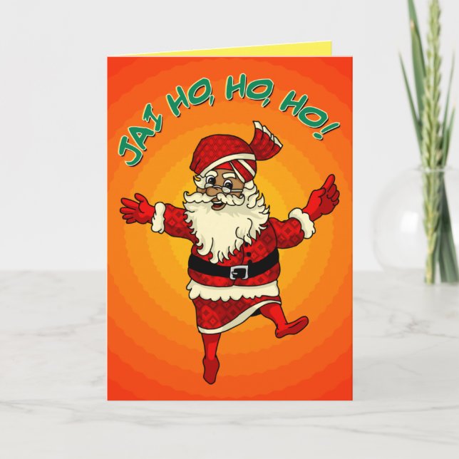 Jai Ho, Ho! Helgkort (Framsida)