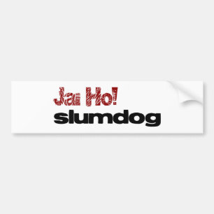 Jai Ho! Slumdog bildekal