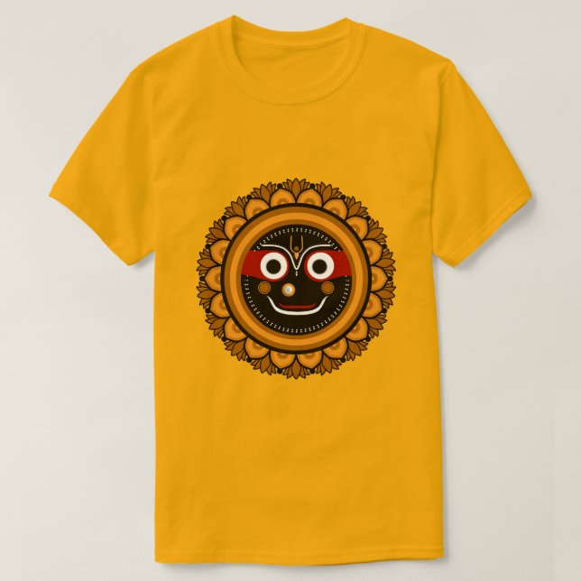 Jai Jagannath - Krishna art T Shirt (Design framsida)