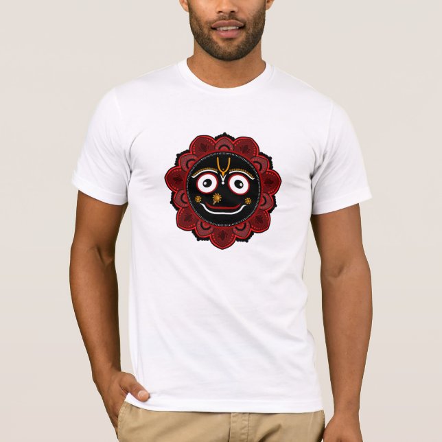 Jai Jagannath - Krishna art T-Shirt (Framsida)