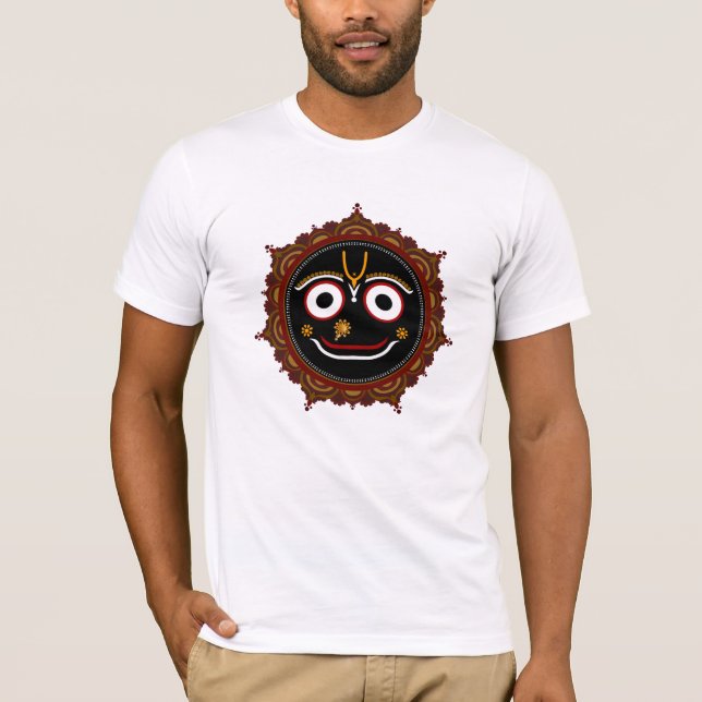 Jai Jagannath - Krishna art T-Shirt (Framsida)