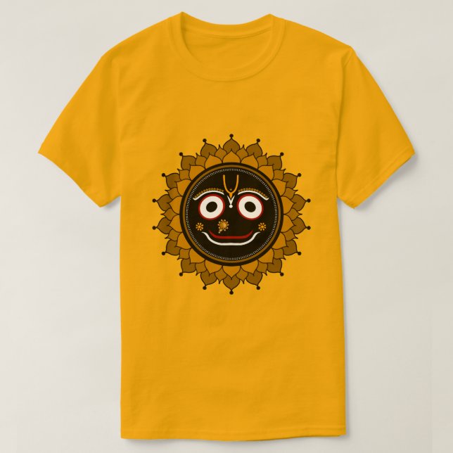Jai Jagannath - Krishna art T Shirt (Design framsida)