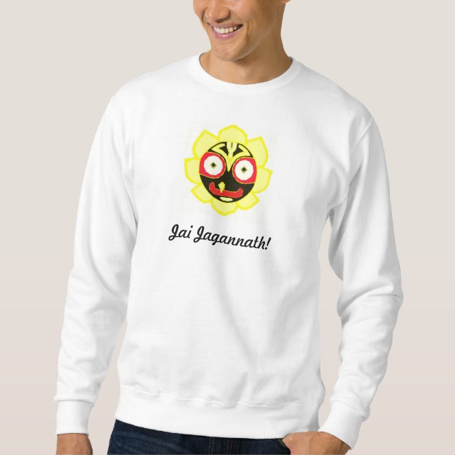 Jai Jagannath! Långärmad Tröja (Framsida)