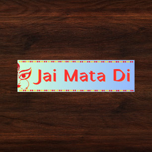 ’Jai Mata Di’ Maa Durga Hindu Bildekal