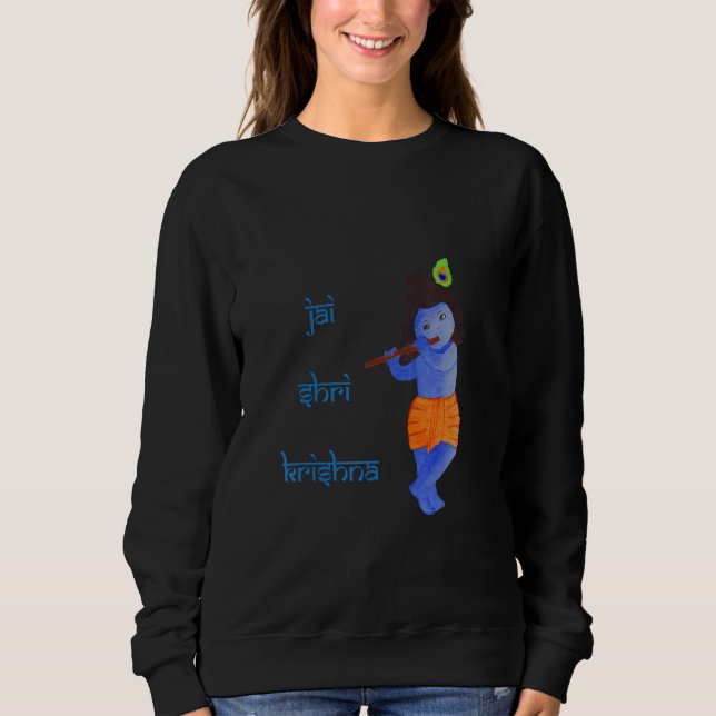 Jai Shri Krishna T Shirt (Framsida)
