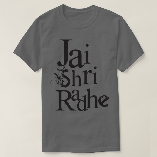 Jai Shri Radhey-design T Shirt (Design framsida)