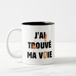 J'AI TROUVÉ MORSA VOIE! (eskalad, alpinisme) Två-Tonad Mugg