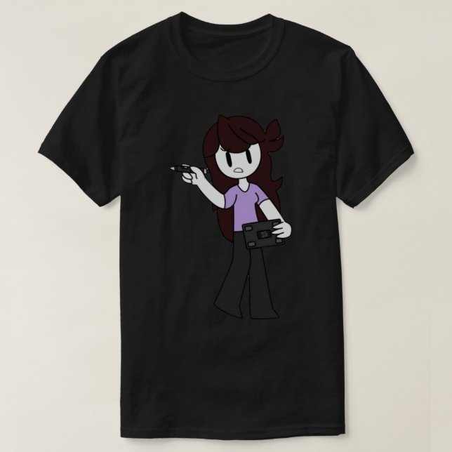 Jaiden-animeringar (1) t shirt (Design framsida)