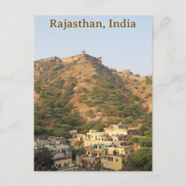 Jaigarh Fort (Segerfortet) nära Jaipur, Indien Vykort