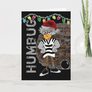 Jail Bird-julkort Helgkort