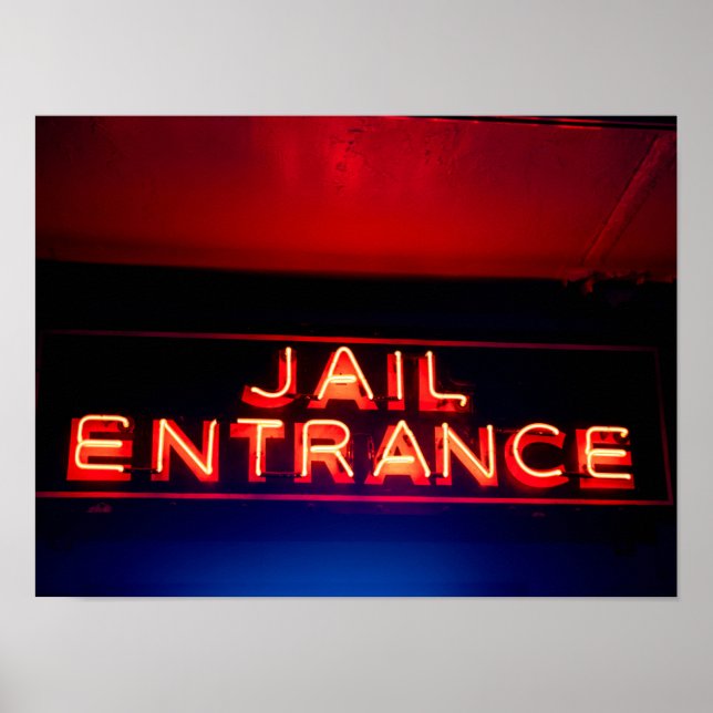 Jail Entrance Poster (Framsidan)