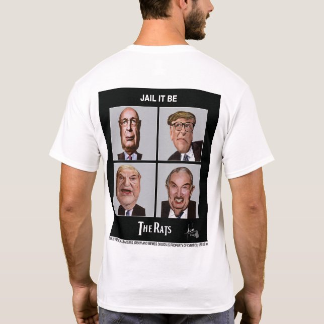 JAIL IT BE-RÅTTORNA T SHIRT (Baksida)